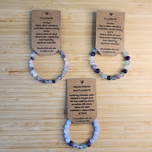 Fluorite Bracelets